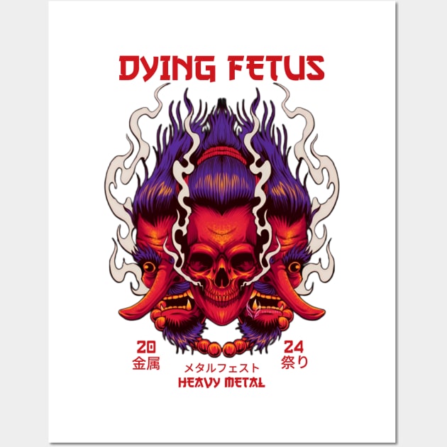 dying fetus Wall Art by enigma e.o